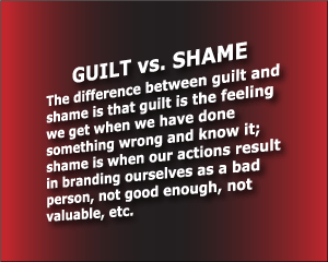 Thoughts on Shame and Guilt